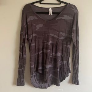 Black/Gray Army Camo top